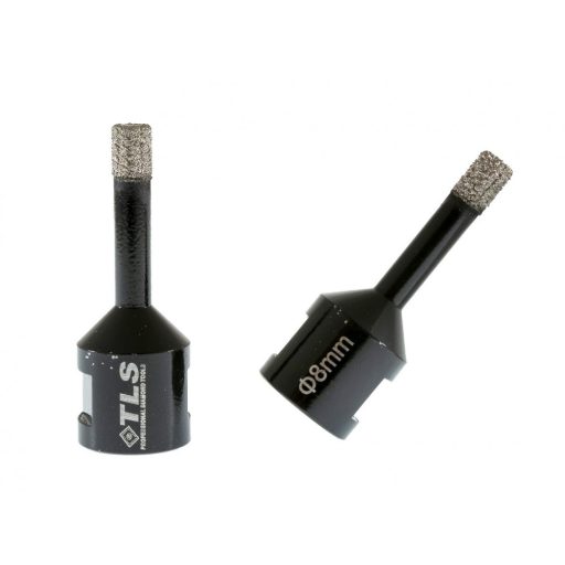 TLS COBRA 8 mm gyémánt lyukfúró fekete