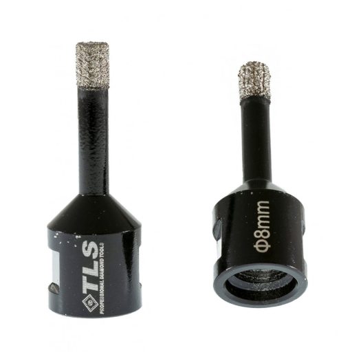 TLS COBRA 8 mm gyémánt lyukfúró fekete