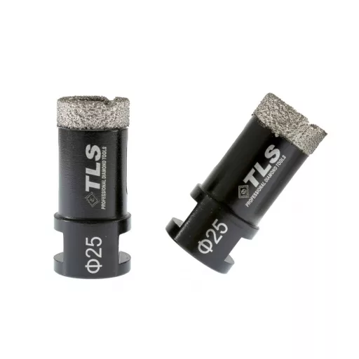 TLS COBRA 25 mm gyémánt lyukfúró fekete