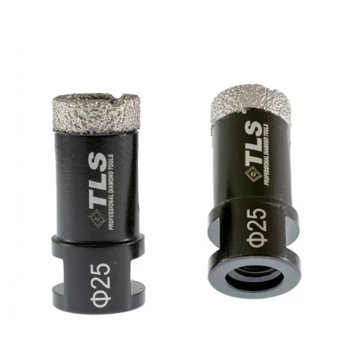 TLS COBRA 25 mm gyémánt lyukfúró fekete