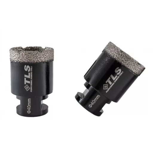 TLS COBRA 40 mm gyémánt lyukfúró fekete