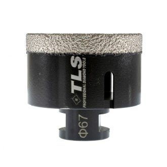TLS COBRA 67 mm gyémánt lyukfúró fekete