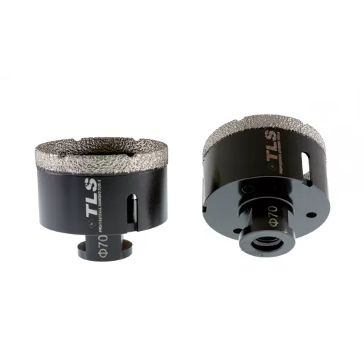 TLS COBRA 70 mm gyémánt lyukfúró fekete