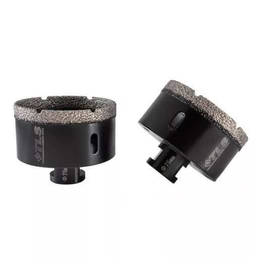 TLS COBRA 75 mm gyémánt lyukfúró fekete