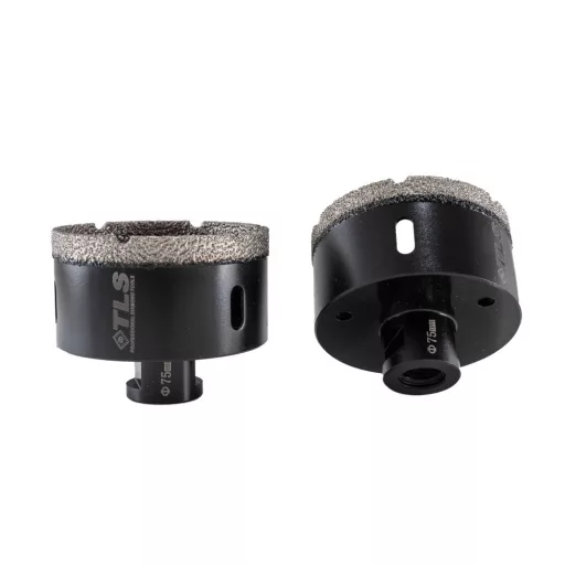 TLS COBRA 75 mm gyémánt lyukfúró fekete