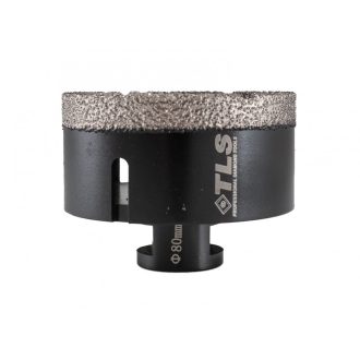 TLS COBRA 80 mm gyémánt lyukfúró fekete
