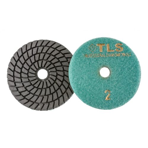 TLS SPIDER5-P2-150-d100 mm-gyémánt csiszolókorong-polírozó korong-vizes