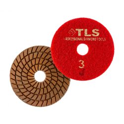   TLS SPIDER5-P3-300-d100 mm-gyémánt csiszolókorong-polírozó korong-vizes