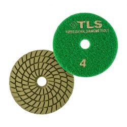   TLS SPIDER5-P4-800-d100 mm-gyémánt csiszolókorong-polírozó korong-vizes