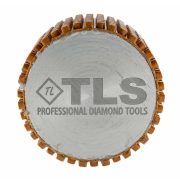TLS DRUM WET-P100-d50-M14 mm-gyémánt csiszolóhenger-polírozó dobkerék-vizes