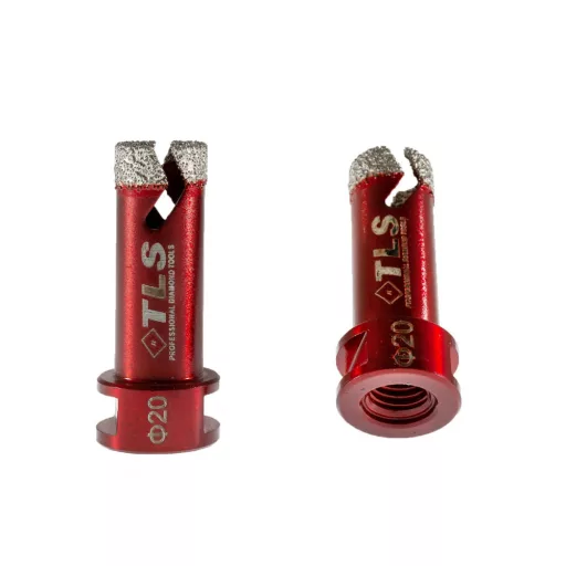TLS VIPER 25 mm gyémánt lyukfúró bordó