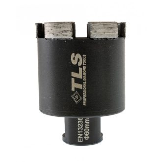 TLS MAGNUM 60 mm vizes gyémánt lyukfúró fekete