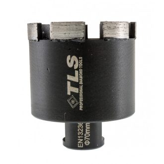 TLS MAGNUM 70 mm vizes gyémánt lyukfúró fekete