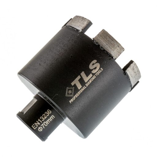 TLS MAGNUM 70 mm vizes gyémánt lyukfúró fekete