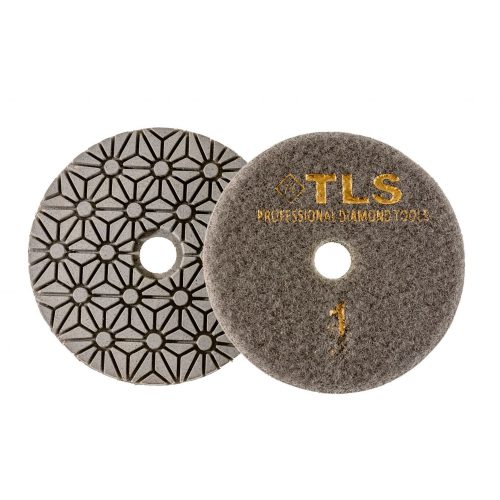 TLS TRAP5-P1-50-d100 mm-gyémánt csiszolókorong-polírozó korong-száraz-vizes