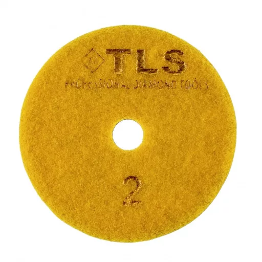 TLS TRAP5-P2-150-d100 mm-gyémánt csiszolókorong-polírozó korong-száraz-vizes