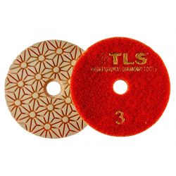   TLS TRAP5-P3-300-d100 mm-gyémánt csiszolókorong-polírozó korong-száraz-vizes
