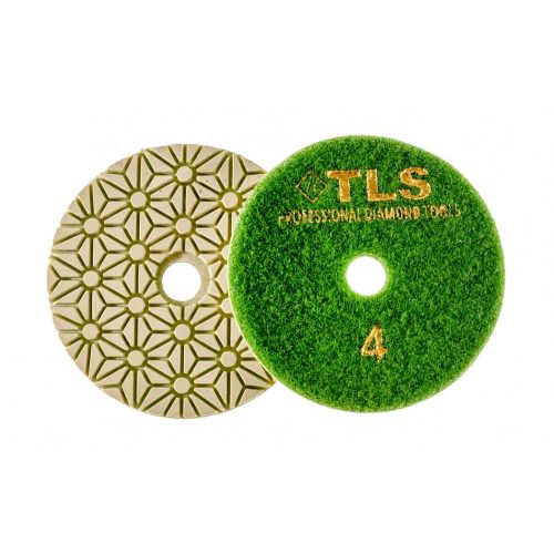 TLS TRAP5-P4-800-d100 mm-gyémánt csiszolókorong-polírozó korong-száraz-vizes