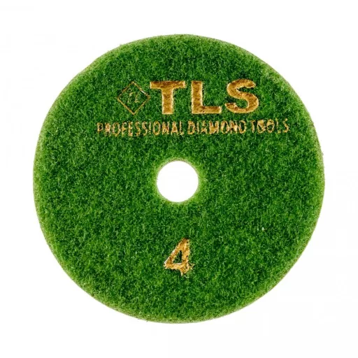 TLS TRAP5-P4-800-d100 mm-gyémánt csiszolókorong-polírozó korong-száraz-vizes