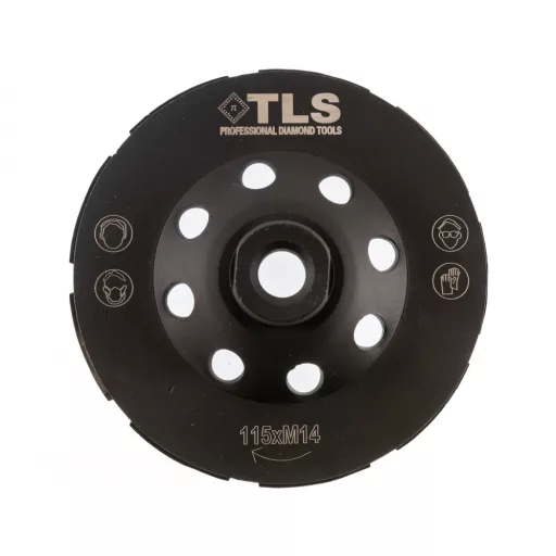 TLS DOUBLE ROW gyémánt betoncsiszoló-csiszolótárcsa kétsoros d115xM14 mm
