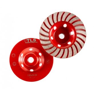   TLS TURBO ROW gyémánt betoncsiszoló-csiszolótárcsa turbo felület d100xM14 mm