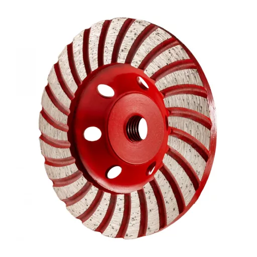 TLS TURBO ROW gyémánt betoncsiszoló-csiszolótárcsa turbo felület d100xM14 mm