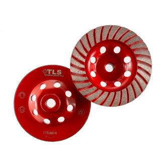   TLS TURBO ROW gyémánt betoncsiszoló-csiszolótárcsa turbo felület d115xM14 mm