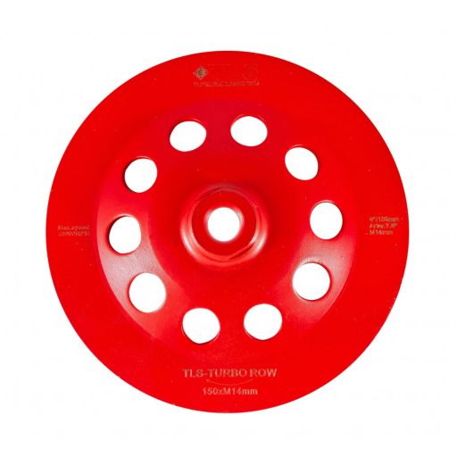 TLS TURBO ROW gyémánt betoncsiszoló-csiszolótárcsa turbo felület d150xM14 mm