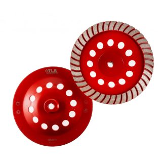   TLS TURBO ROW gyémánt betoncsiszoló-csiszolótárcsa turbo felület d180xM14 mm
