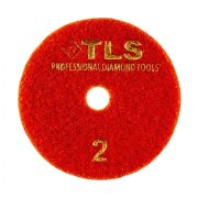 TLS VULCAN-P2-300-d100 mm-gyémánt csiszolókorong-polírozó korong-száraz-vizes