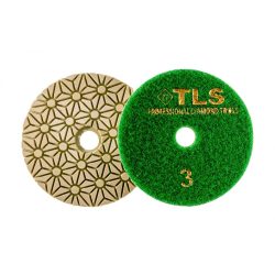   TLS TRAP3-P3-1000-d100 mm-gyémánt csiszolókorong-polírozó korong-száraz-vizes