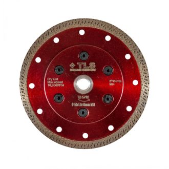   TLS K-PRO M14 ultravékony gyémánt vágókorong d150xM14x1,6x10 mm 