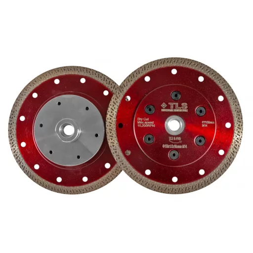 TLS K-PRO M14 ultravékony gyémánt vágókorong d150xM14x1,6x10 mm 