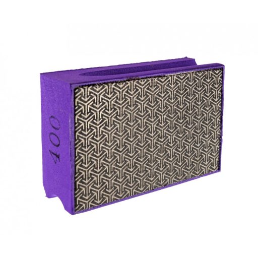 TLS HANDY - P400 gyémánt kézi élcsiszoló-polírozó hasáb - galvánkötés