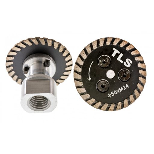 TLS CARVING MINI gyémánt vágó-, faragó- és csiszolótárcsa d50x2,1x8xM14 mm 