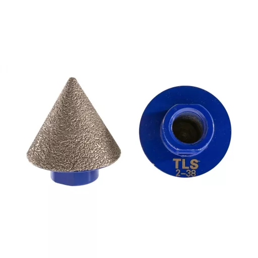 TLS CONE 2-38 mm gyémánt kúpos lyukmaró-lyuktágító-lyukfúró 