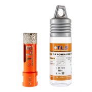 TLS COBRA-PRO XL 20 mm gyémánt lyukfúró narancs