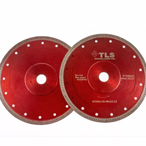 TLS K-PRO ultravékony gyémánt vágókorong d230x22,23x1,8x10 mm 