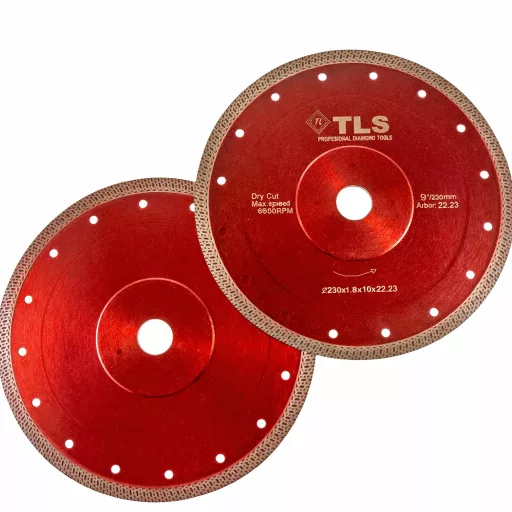 TLS K-PRO ultravékony gyémánt vágókorong d230x22,23x1,8x10 mm 