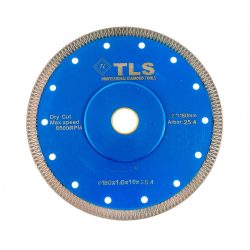   TLS X-PRO ultravékony gyémánt vágókorong d180x25,4/22,23x1,6x10 mm 