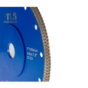 TLS X-PRO ultravékony gyémánt vágókorong d180x25,4/22,23x1,6x10 mm 