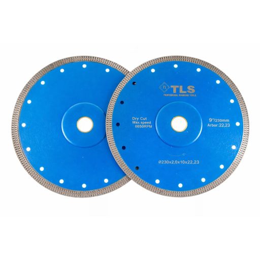 TLS X-PRO ultravékony gyémánt vágókorong d230x22,23x2,0x10 mm 