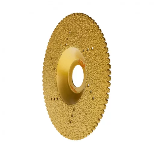 TLS VACUUM TEETH gyémánt csiszolótárcsa 1 oldalas d125 x 22.23 mm - arany