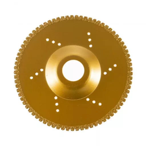 TLS VACUUM TEETH gyémánt csiszolótárcsa 1 oldalas d125 x 22.23 mm - arany