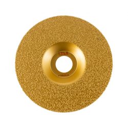   TLS VACUUM FLAT gyémánt csiszolótárcsa 1 oldalas d125 x 22.23 mm - arany
