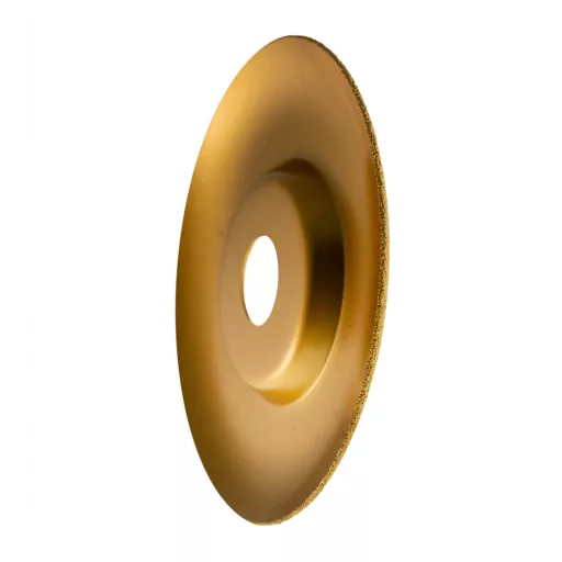 TLS VACUUM ARC gyémánt csiszolótárcsa 1 oldalas d125 x 22.23 mm - arany