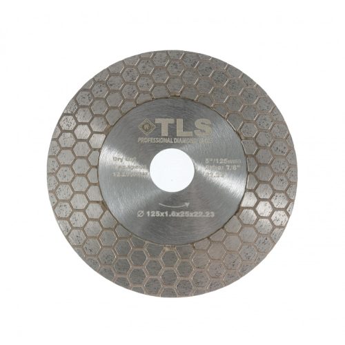 TLS KILLER-PRO gyémánt vágó- és csiszolótárcsa 2 oldalas d125x1.6x25x22.23 mm 