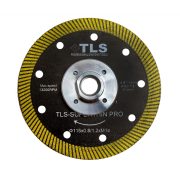 TLS SUPERTHIN-PRO TURBO M14 szupervékony gyémánt vágókorong d115x0.8/1.2x10 mm 