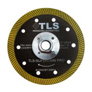 TLS SUPERTHIN-PRO TURBO M14 szupervékony gyémánt vágókorong d125x0.8/1.2x10 mm 