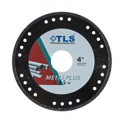   TLS METAL-PRO-2 gyémántszemcsés fém- és általános célú vágókorong  d105x22.23x1.2/2.2x10 mm 